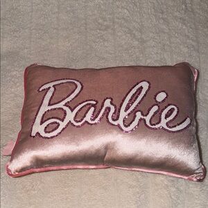 New Barbie Pink Pillow with Sequin Detail